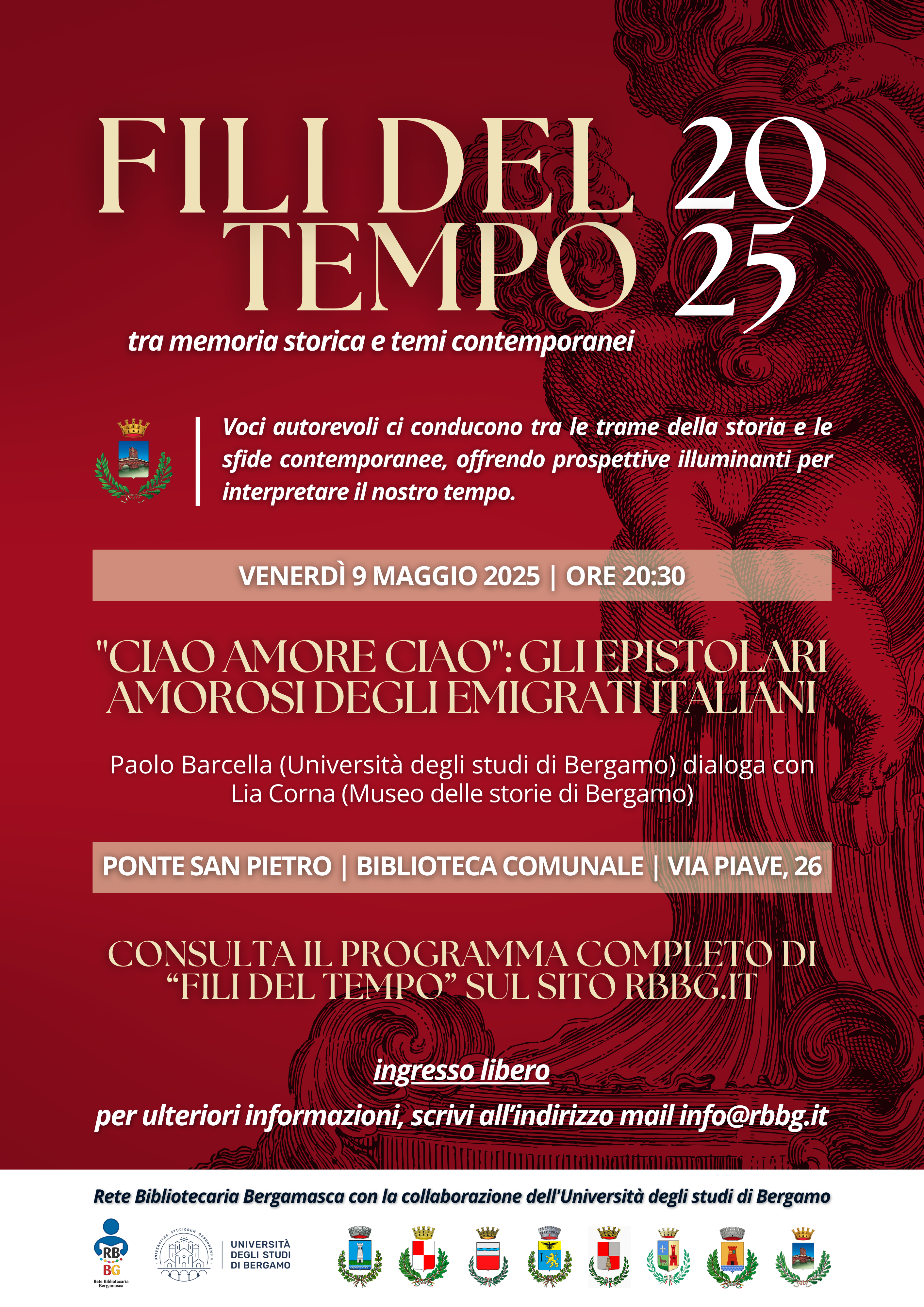 "Ciao amore ciao": Gli epistolari amorosi degli emigranti italiani_Locandina