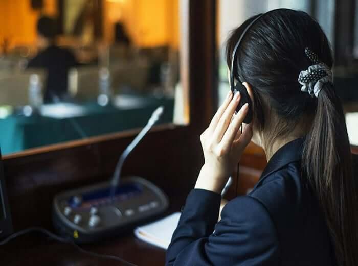 Simultaneous interpreting laboratory